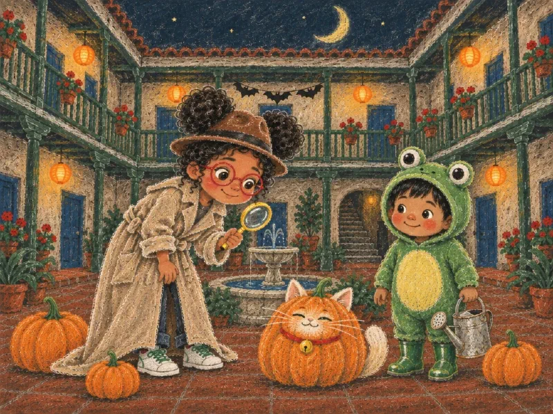 Ilustración de «Alguien calabacea la corrala»