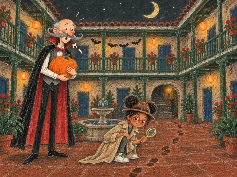 Ilustración de «Alguien calabacea la corrala»