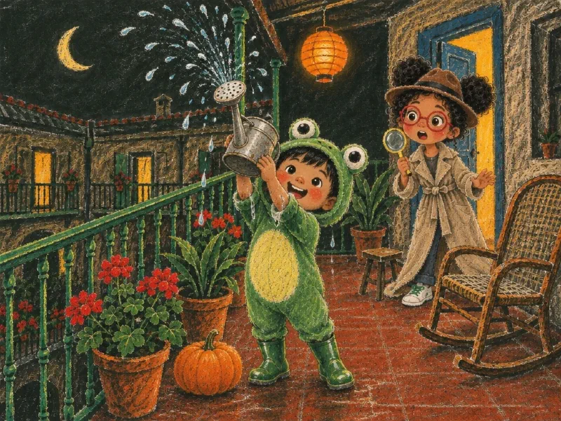 Ilustración de «Alguien calabacea la corrala»